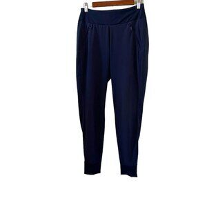 Athleta Soho Pull On Jogger Pants In Navy Blue Size 2